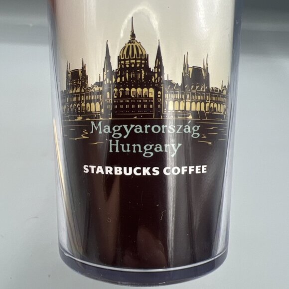 Starbucks Hungary Travel Coffee Mug Global City Icon Collector 12oz Hungarian - Picture 8 of 13